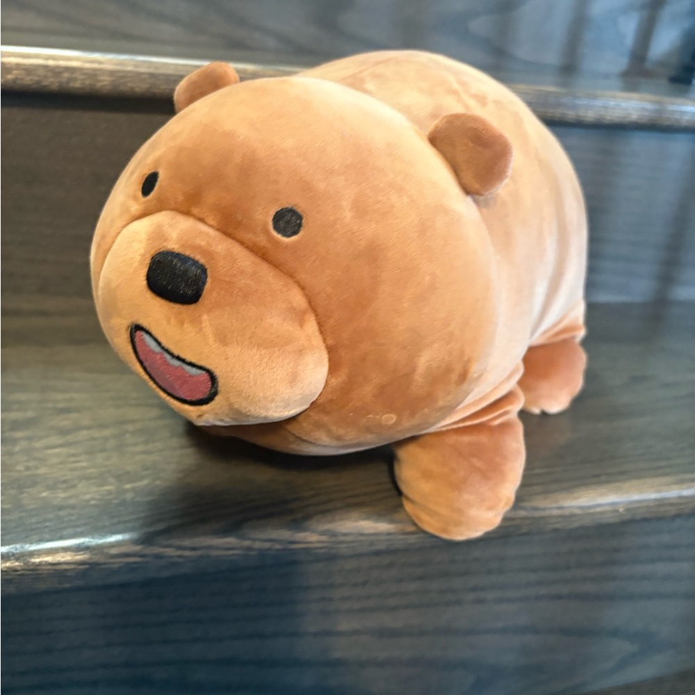 Miniso brown plush toy 15 new with tags